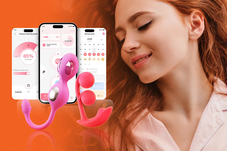 MELODY wearable vibrator with two balls