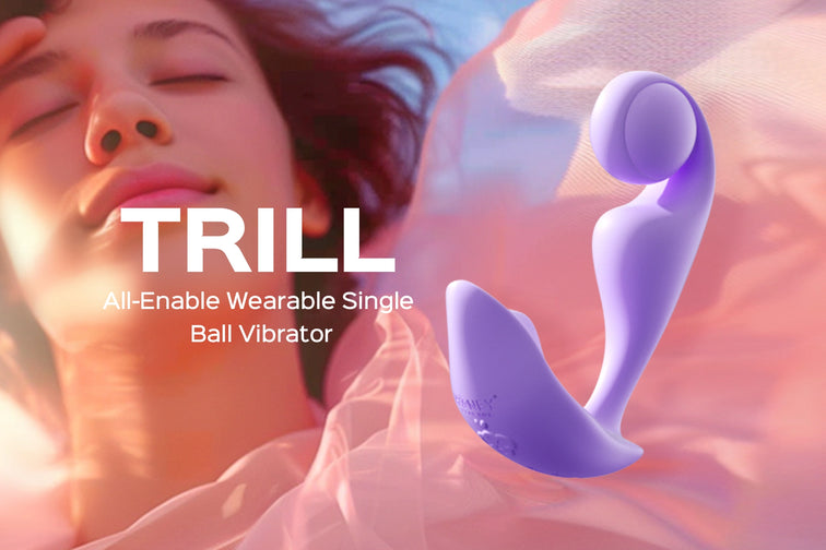 TRILL single ball light wearable with app-controlled