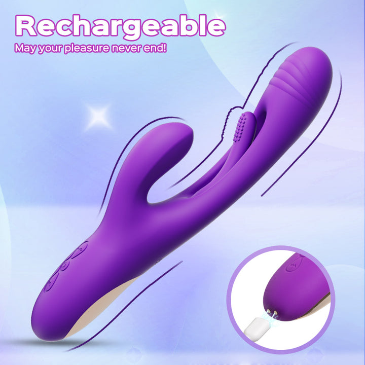 Bora - Rabbit Tapping G-spot Vibrator - Honey Play Box Official