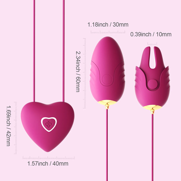 cupid size chart front view