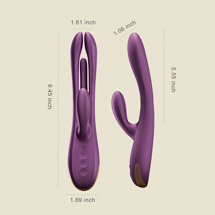 rabbit tapping g-spot vibrator