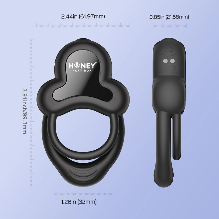 remote control variable speed vibrating cock ring