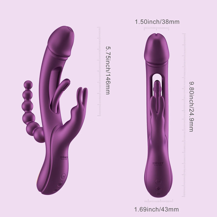 trilux item size chart front view